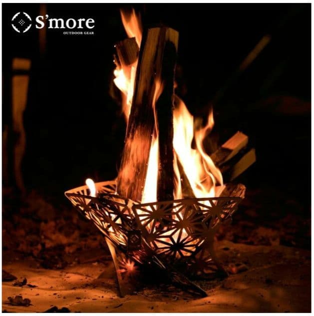 S'more　和柄組立焚き火台　Sサイズ　スモア