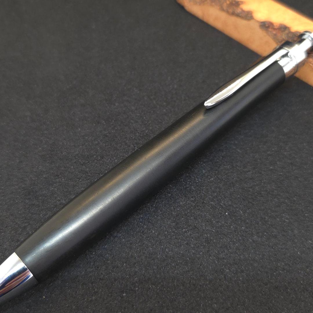 No.37ハンドメイド木軸シャーペン黒檀マグロ