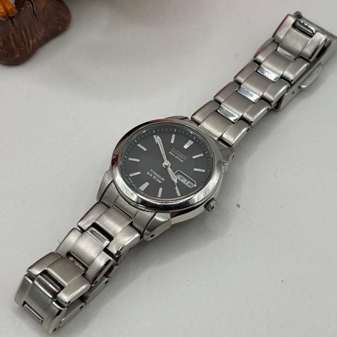 稼働品☆　CITIZENシチズン　エコドライブ　ソーラー　レディース腕時計