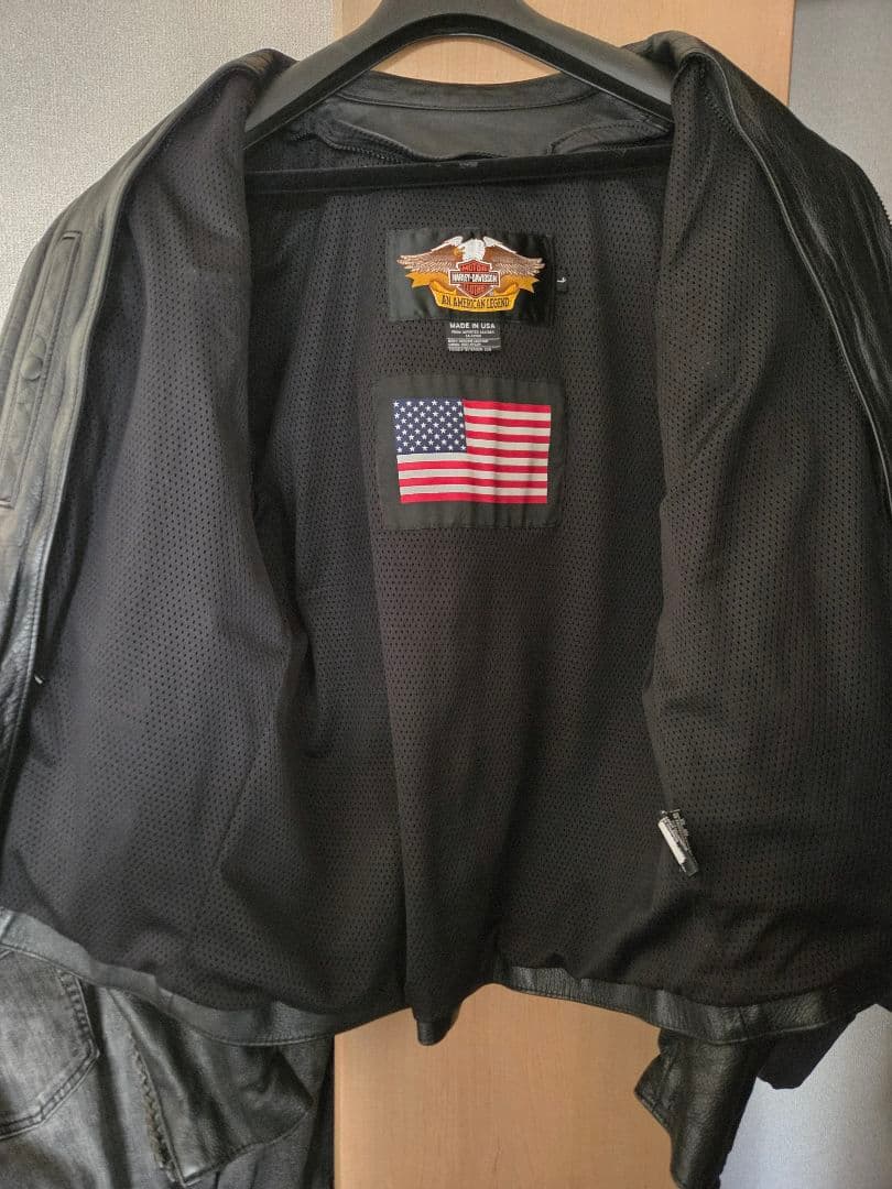 Harley Davidson シングルライダースージャケット Lサイズ