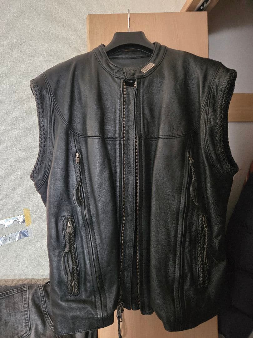 Harley Davidson シングルライダースージャケット Lサイズ