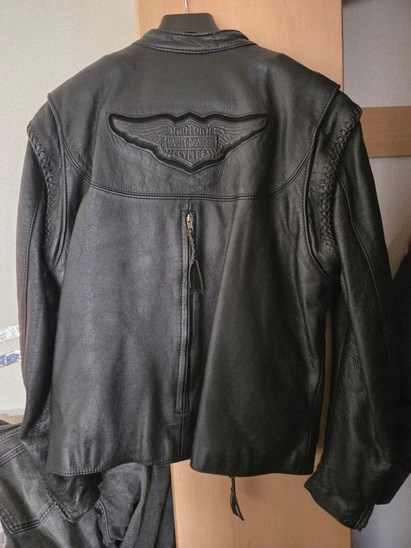 Harley Davidson シングルライダースージャケット Lサイズ