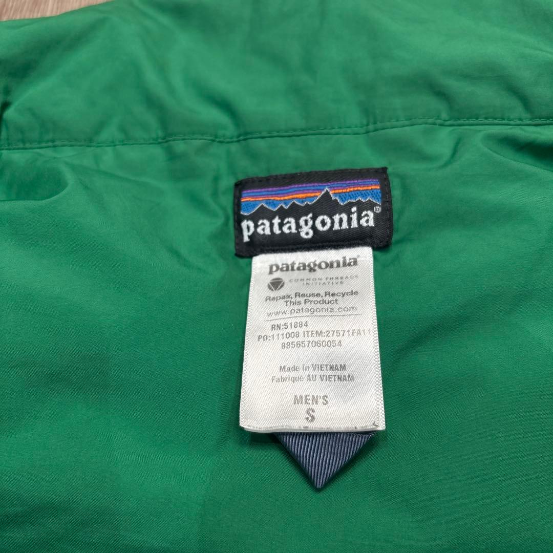 Patagonia ダウンベスト ネイビー/グリーン