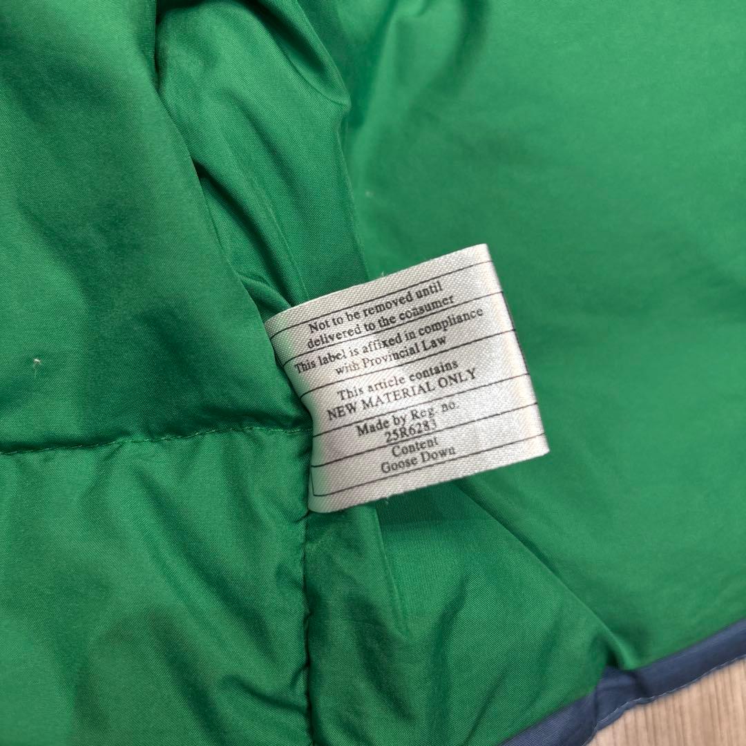 Patagonia ダウンベスト ネイビー/グリーン