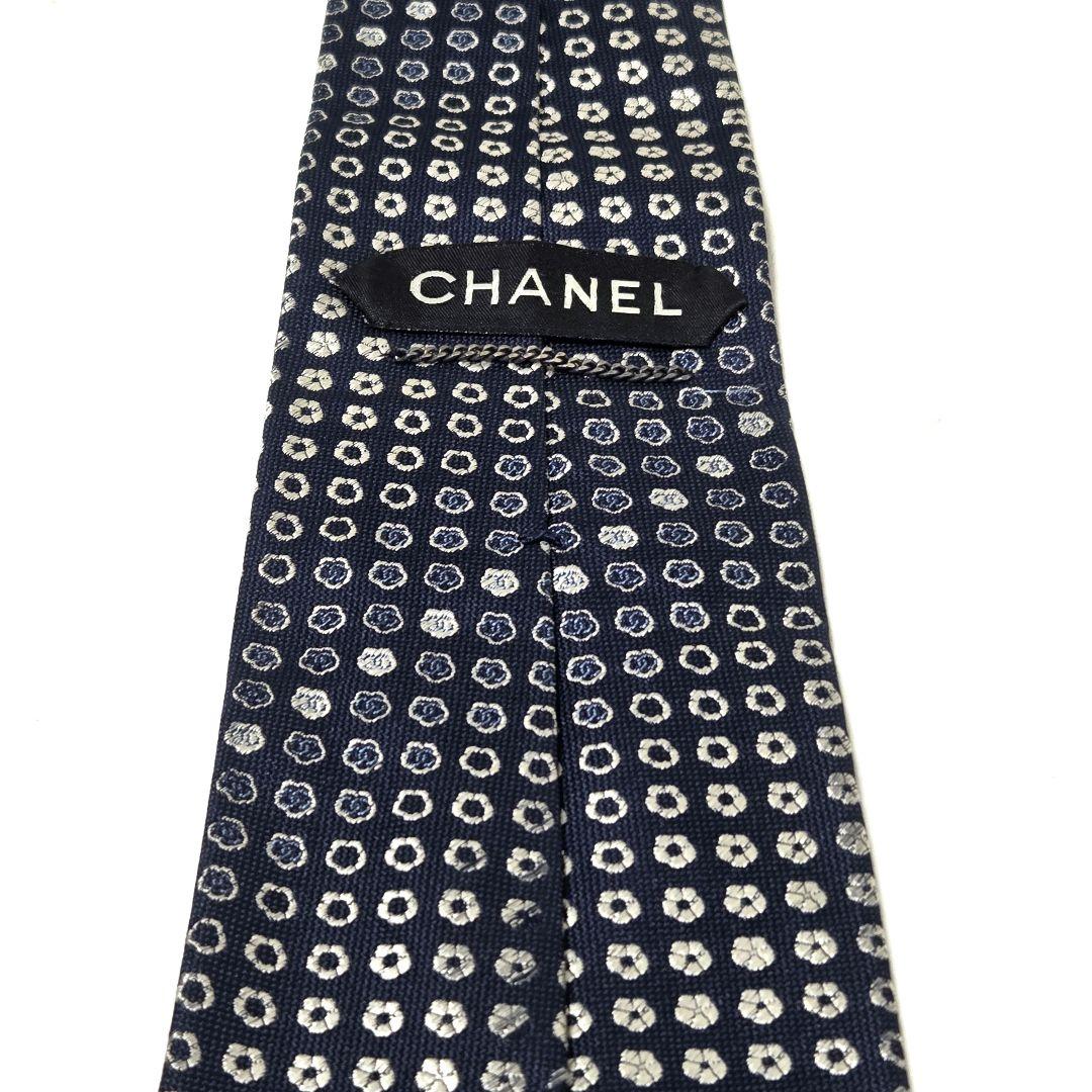 ✨高級✨CHANEL（シャネル）おしゃれネクタイ 総柄 花柄 ドット柄ビジネス