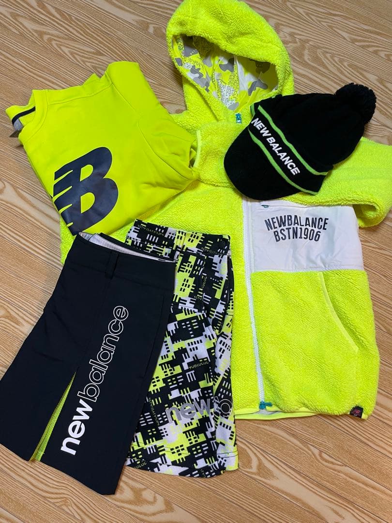 new balance ゴルフウェアセット