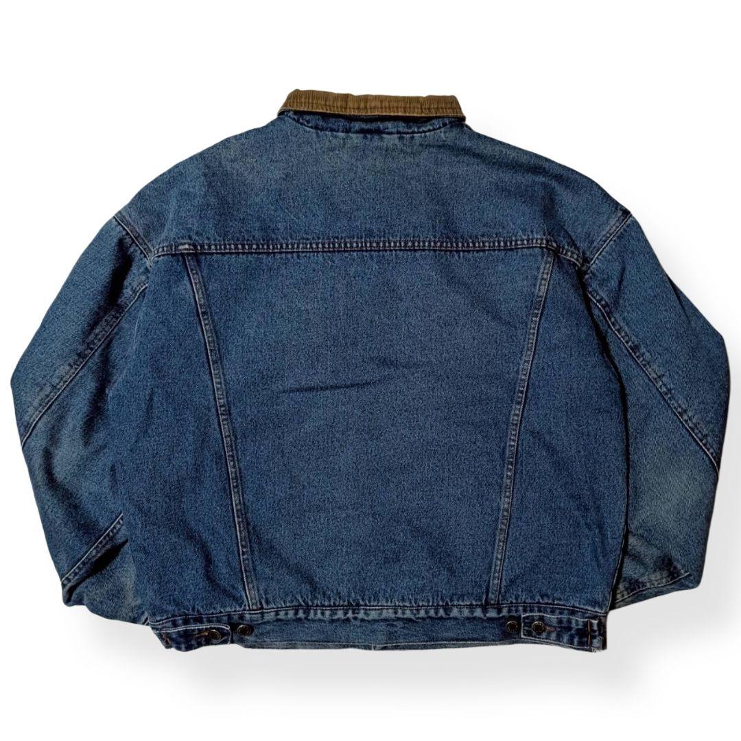 Wrangler HERO 襟コーデュロイ 裏ブランケット デニムJKT