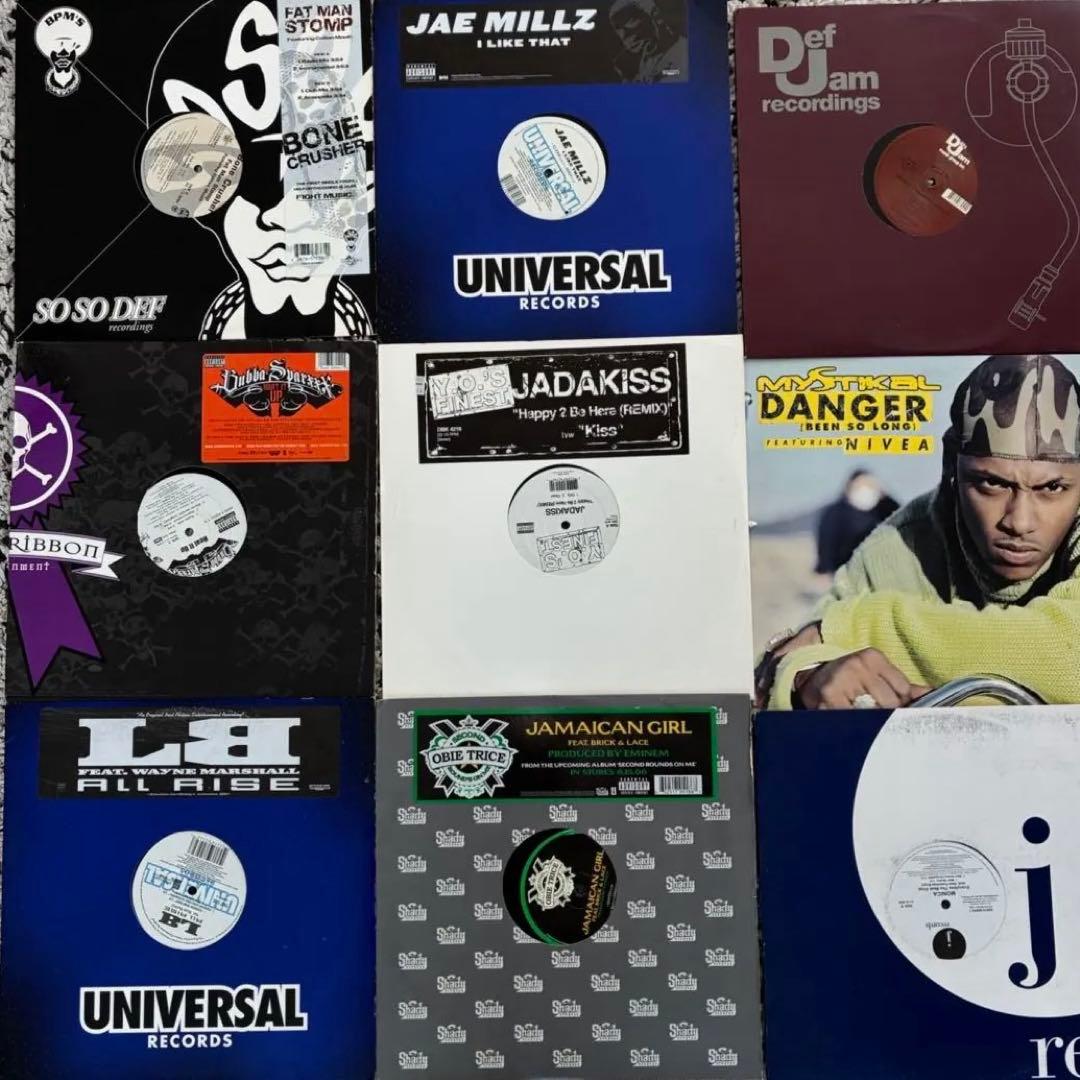 【値下げしました】レコードまとめ売り50枚セット⭐︎HIPHOP R&B③