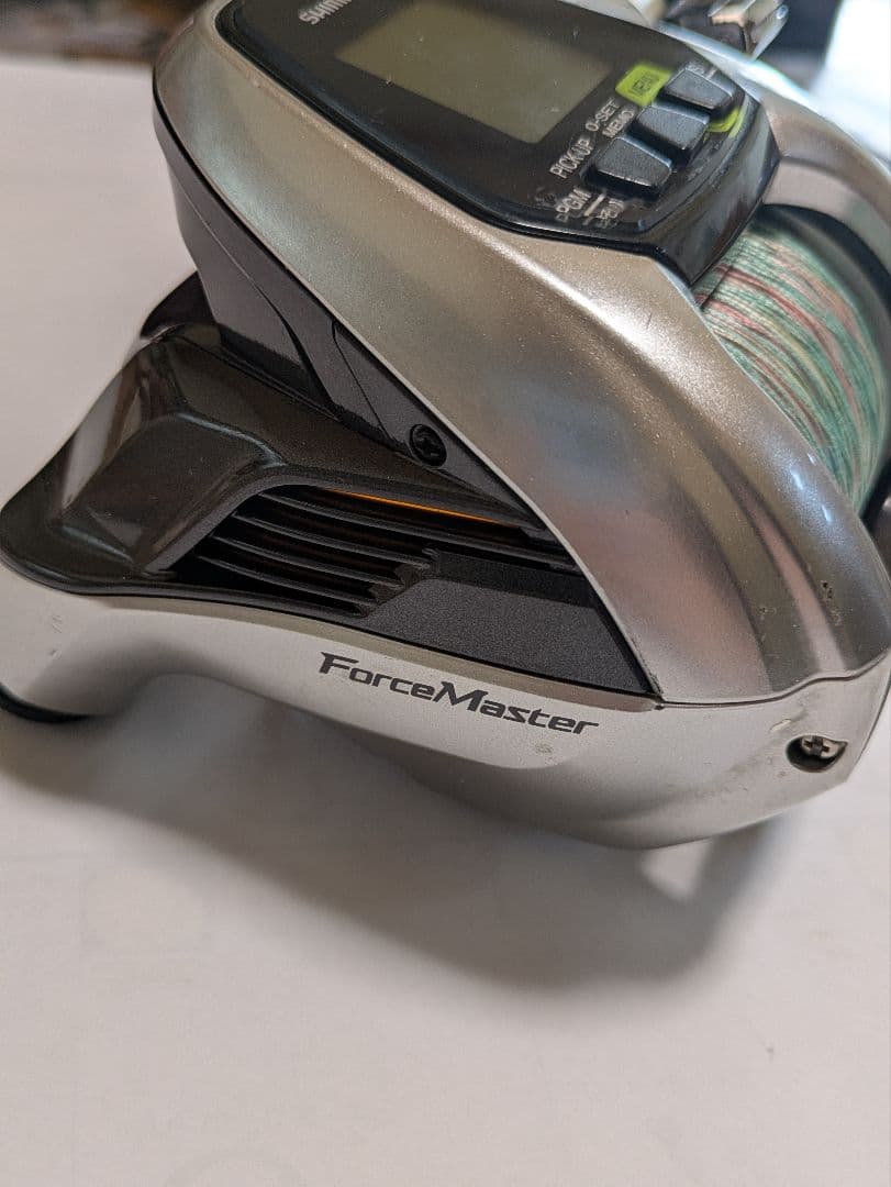 SHIMANO ForceMaster 3000 電動リール　箱、糸、コード付き