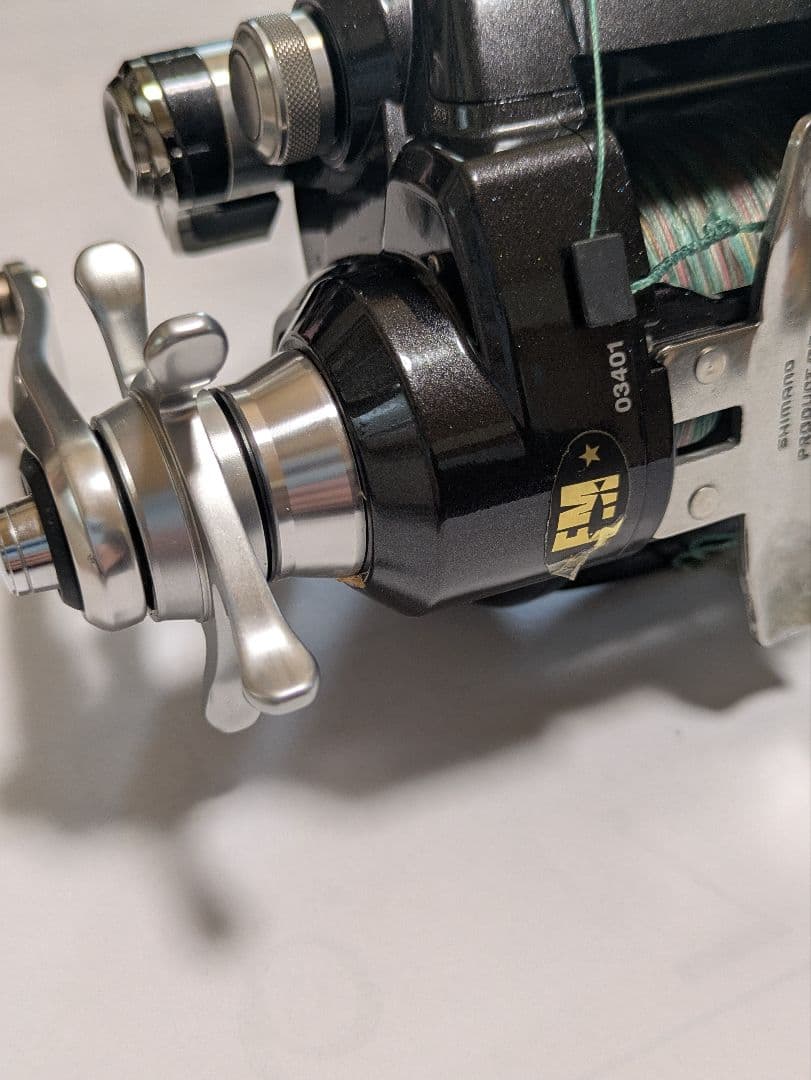 SHIMANO ForceMaster 3000 電動リール　箱、糸、コード付き
