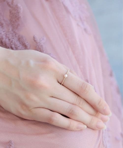 Jewel closet by L&Co. 淡水パール リング 13号