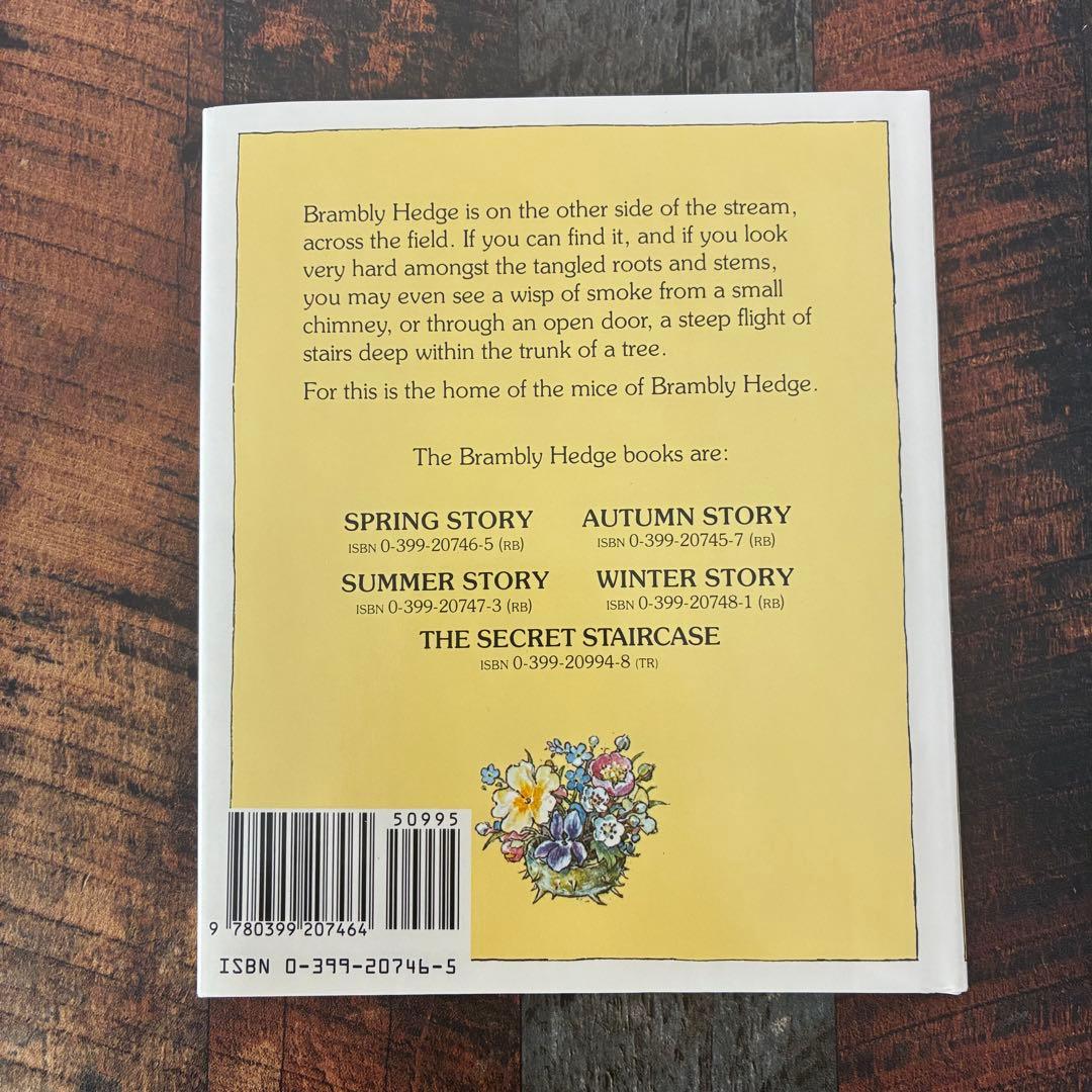【目立った傷や汚れなし】SPRING STORY　ジル・バークレム　洋書　絵本