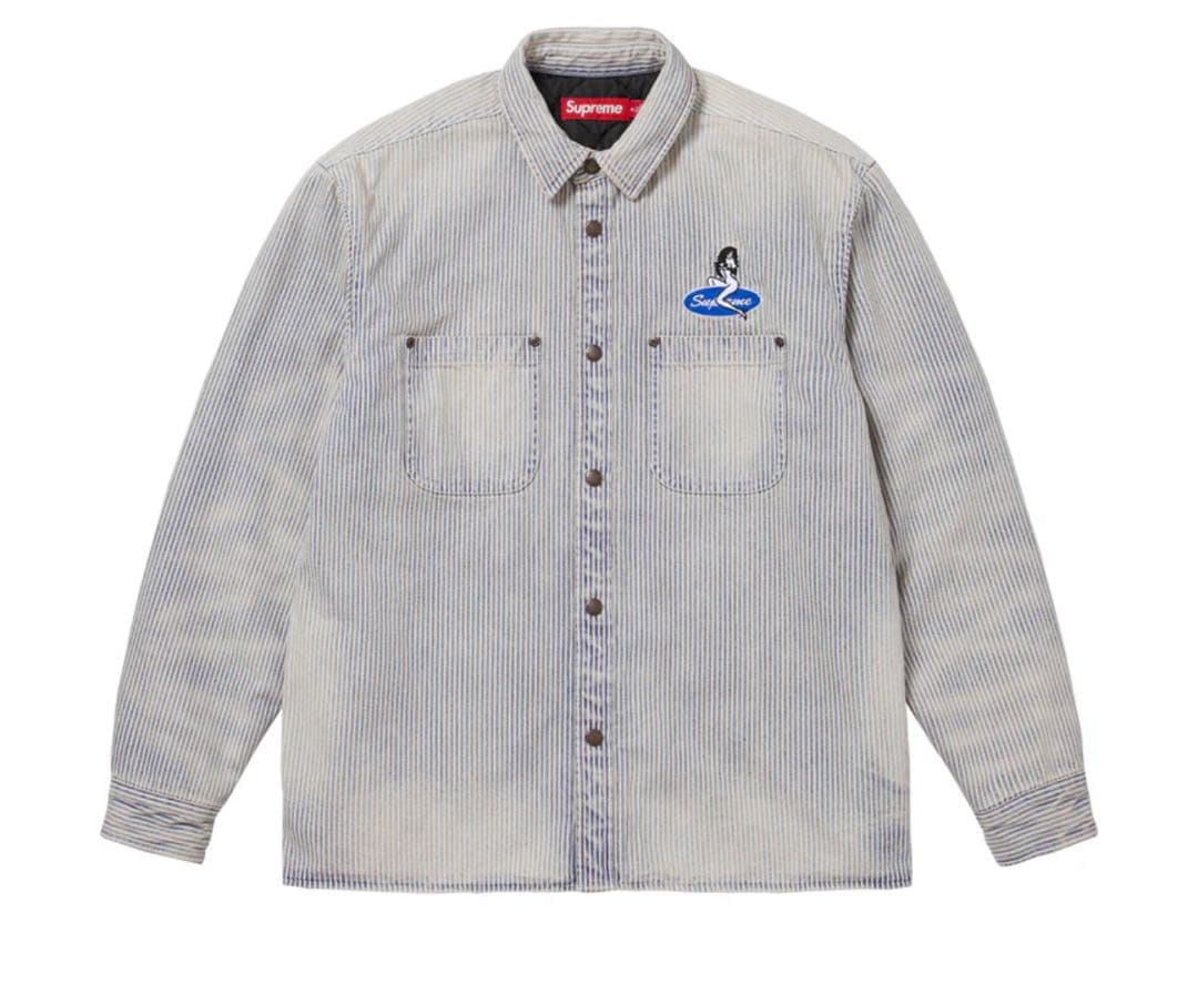Supreme ストライプジャケット XL
