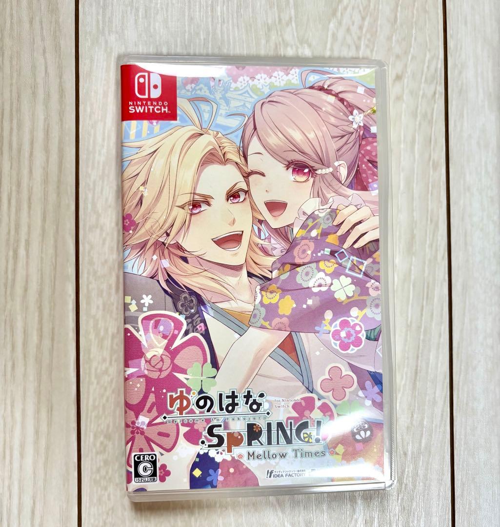 【美品】ゆのはなSpRING! Switch ソフト