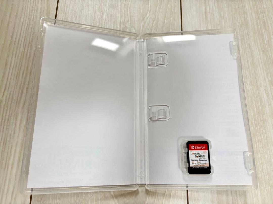 【美品】ゆのはなSpRING! Switch ソフト