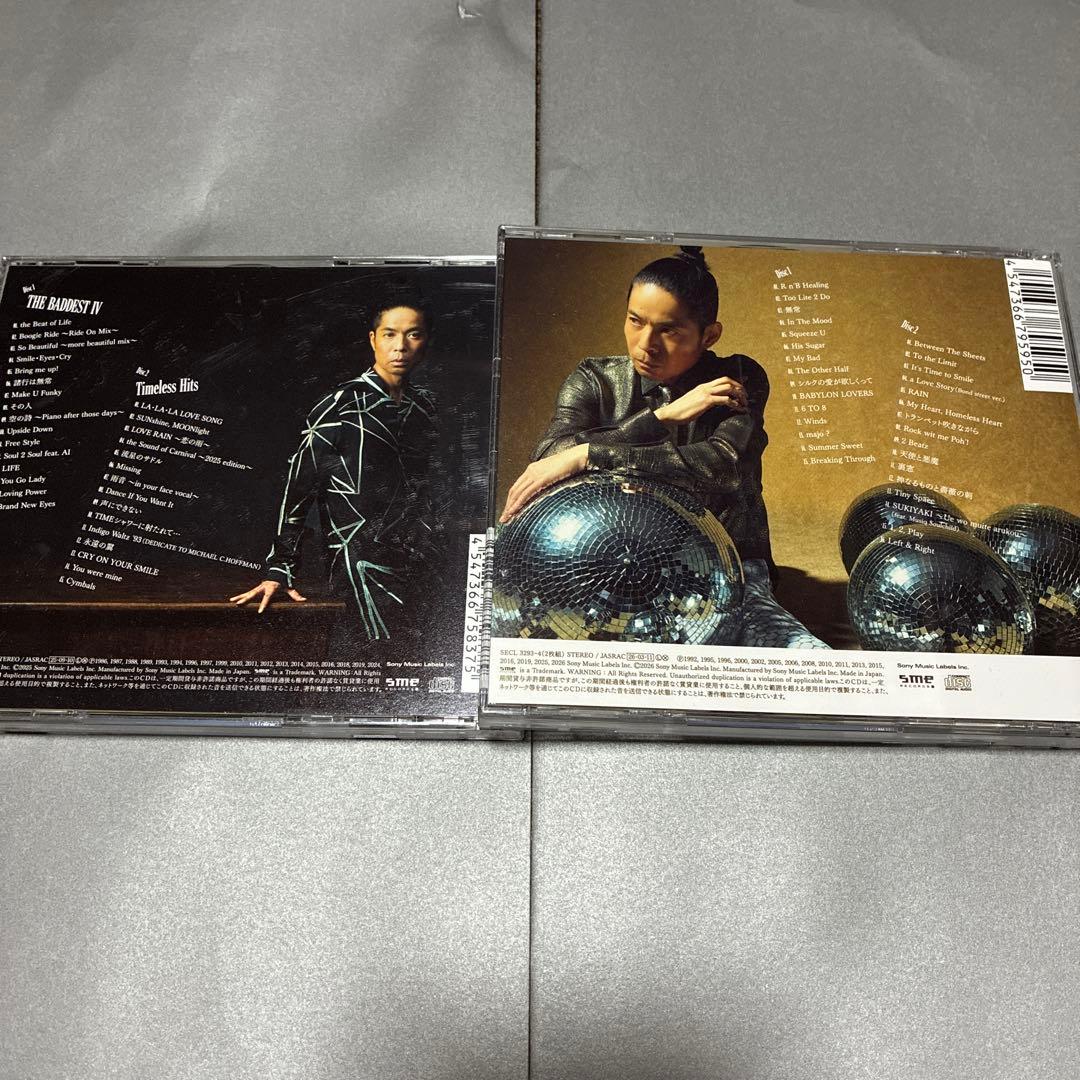 久保田利伸　THE BADDEST 通常盤2セット