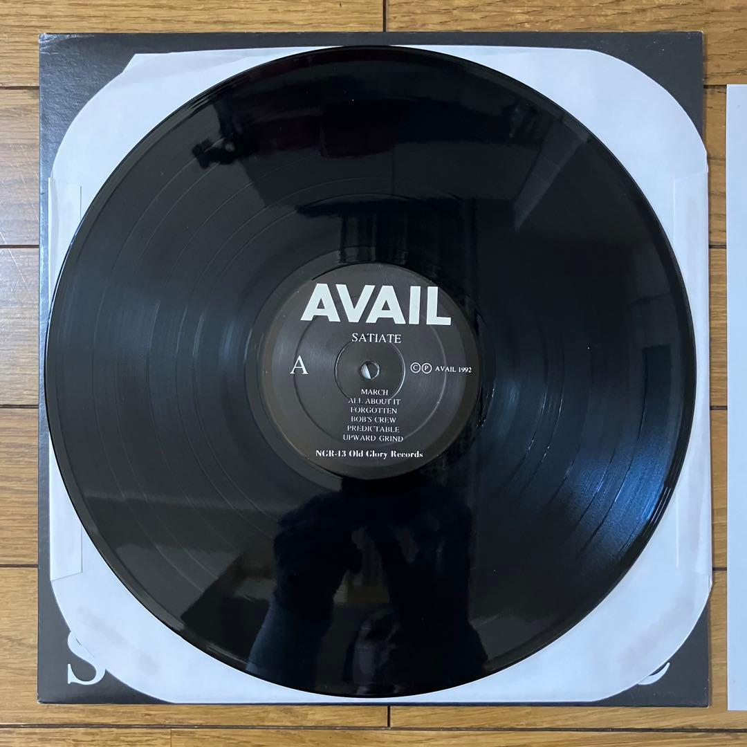 洋楽 AVAIL - Satiate LP