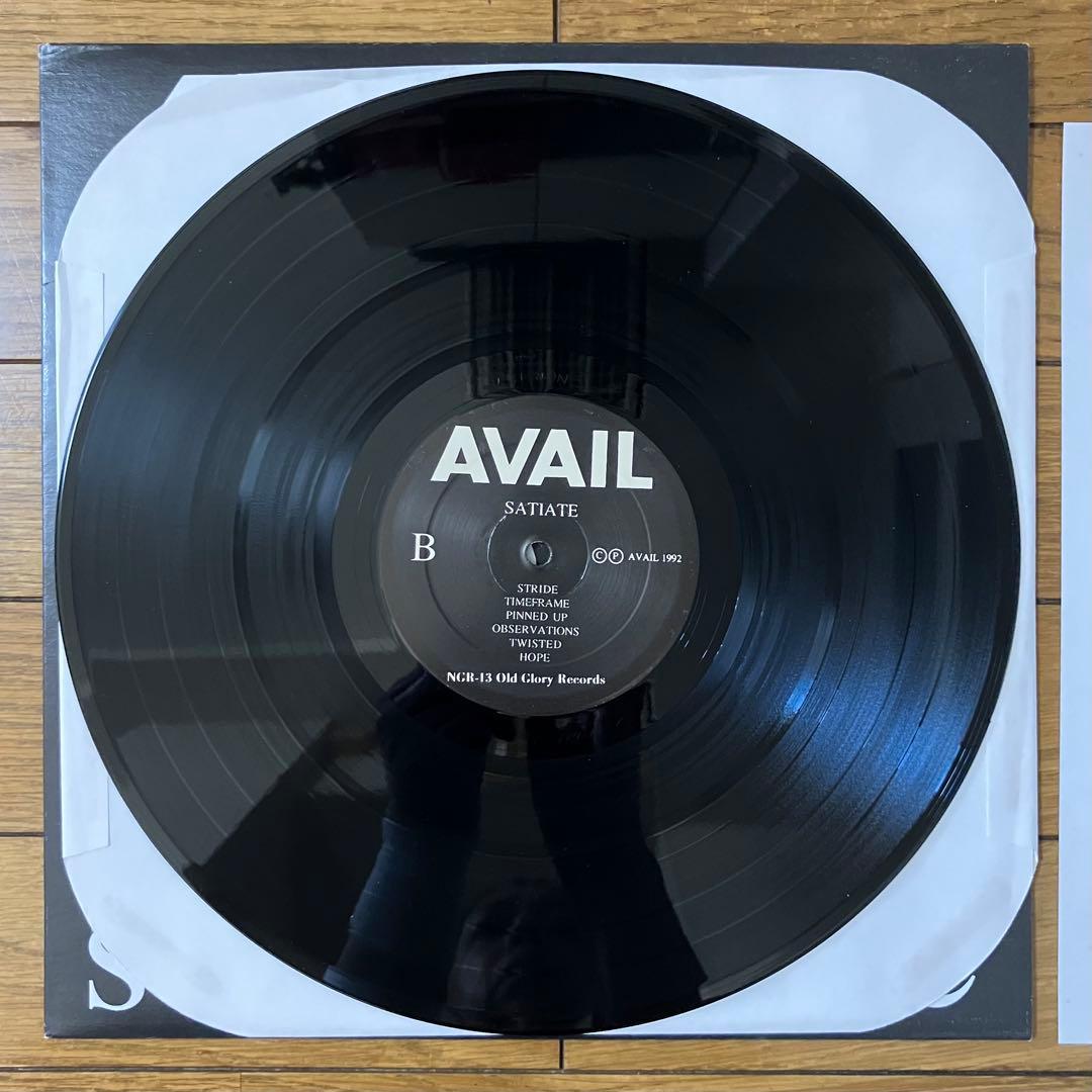 洋楽 AVAIL - Satiate LP