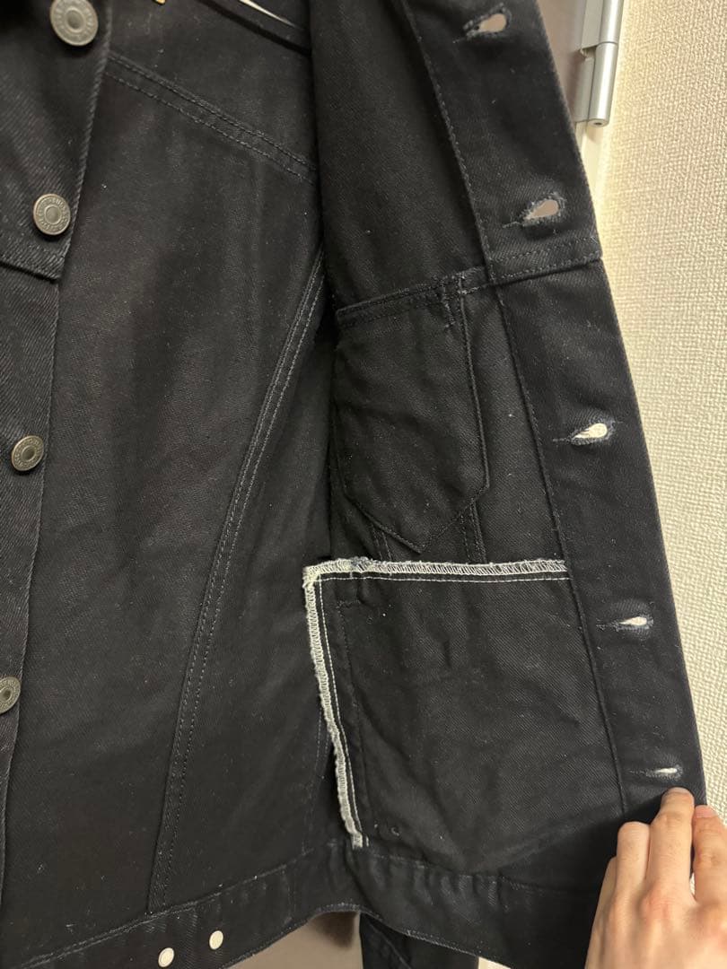 希少！Levi's リーバイス　デニムジャケット　ブラック