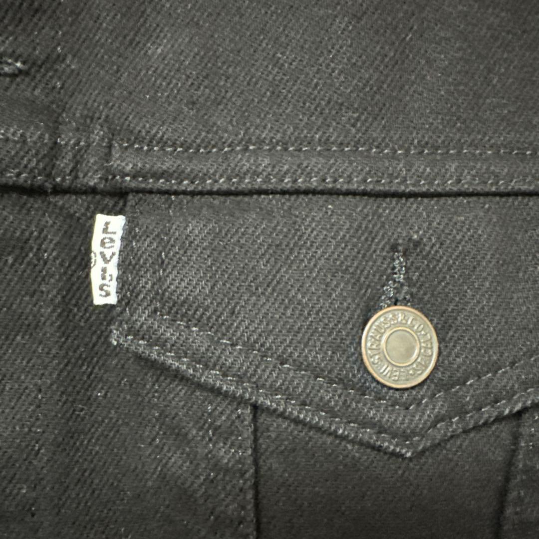 希少！Levi's リーバイス　デニムジャケット　ブラック