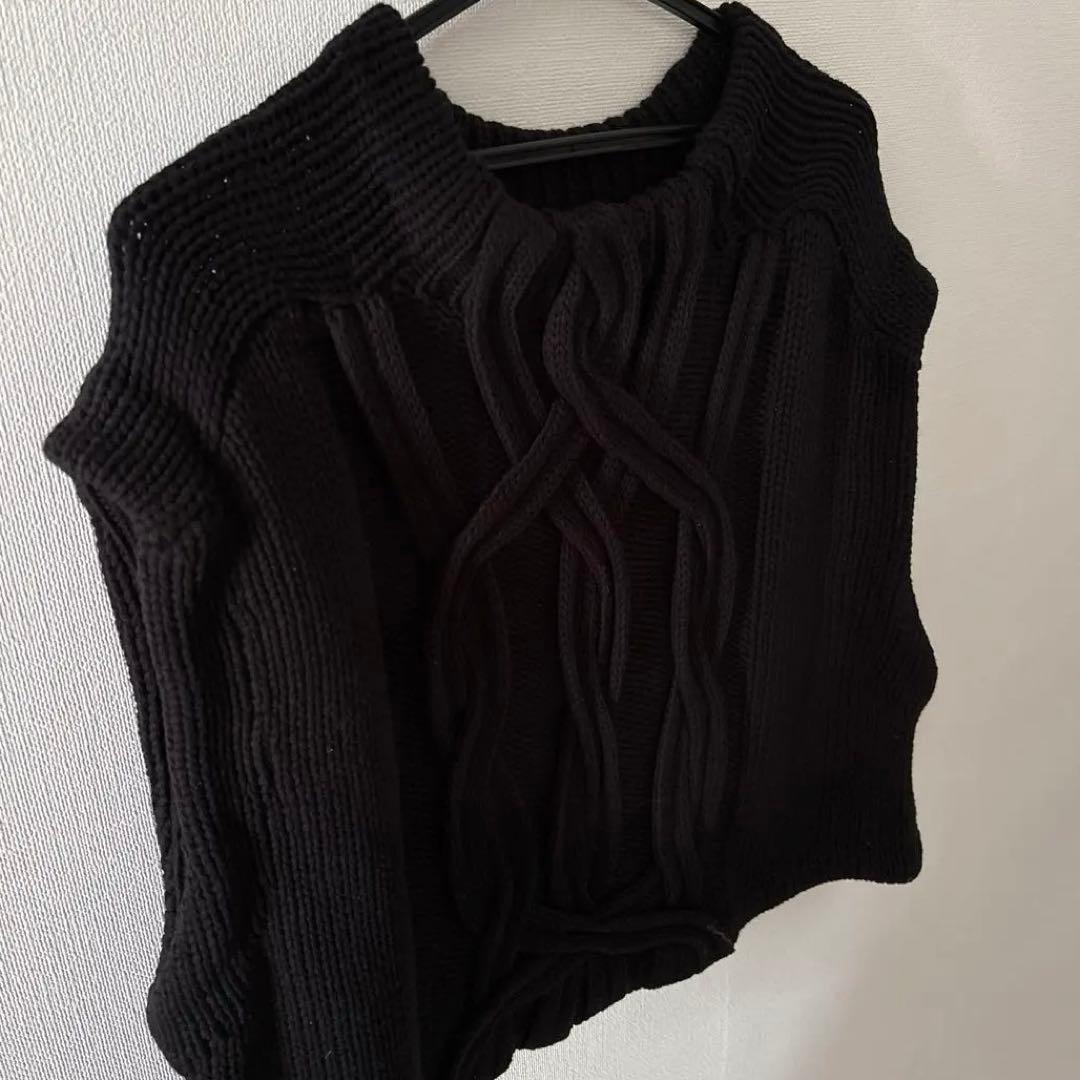 トップス maison de Dolce. chaleurvest black