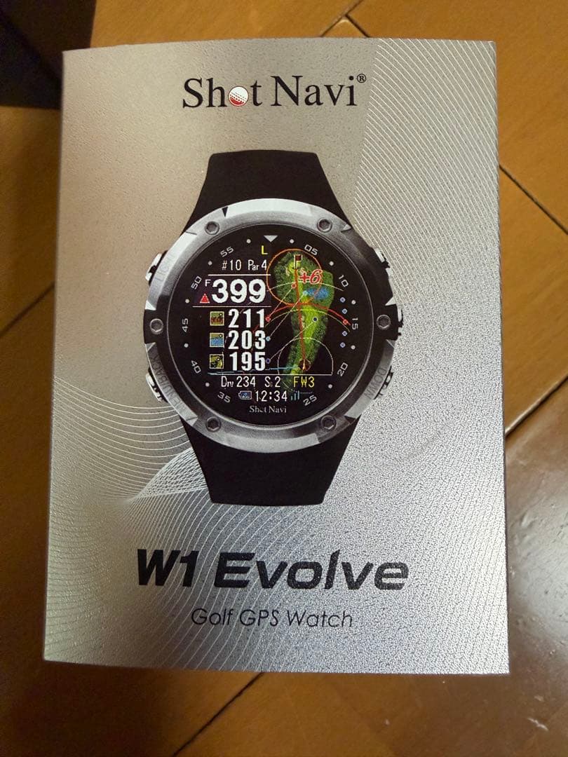Shot Navi W1 Evolve ゴルフGPSウォッチ