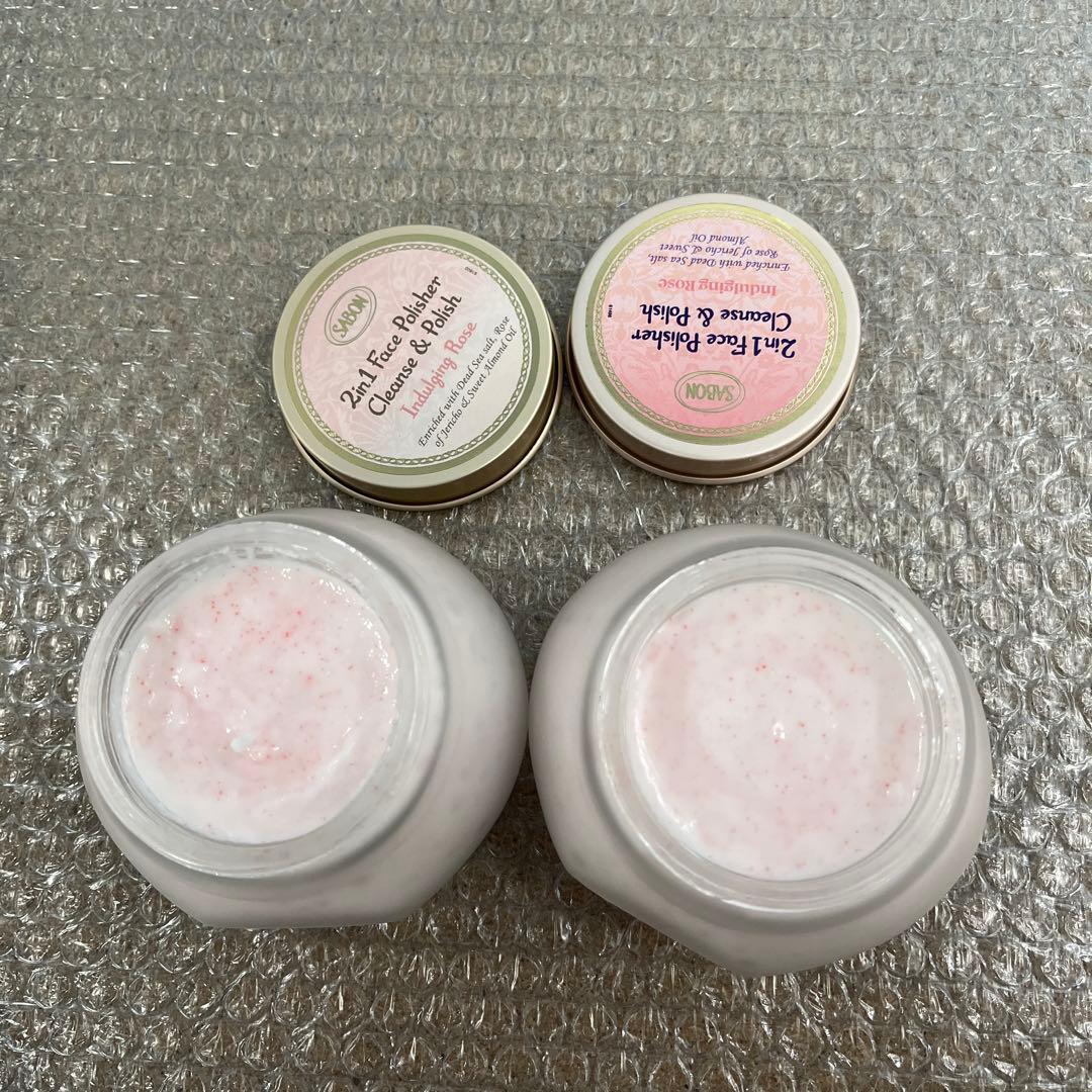 SABON フェイスポリッシャー スクラブ入り洗顔料　2点