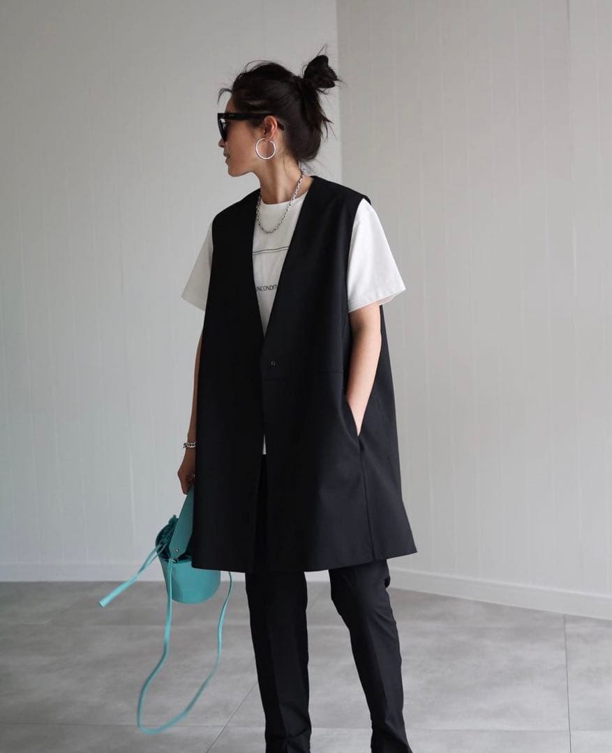 3/9限定価格　gypsohila Long Gilet