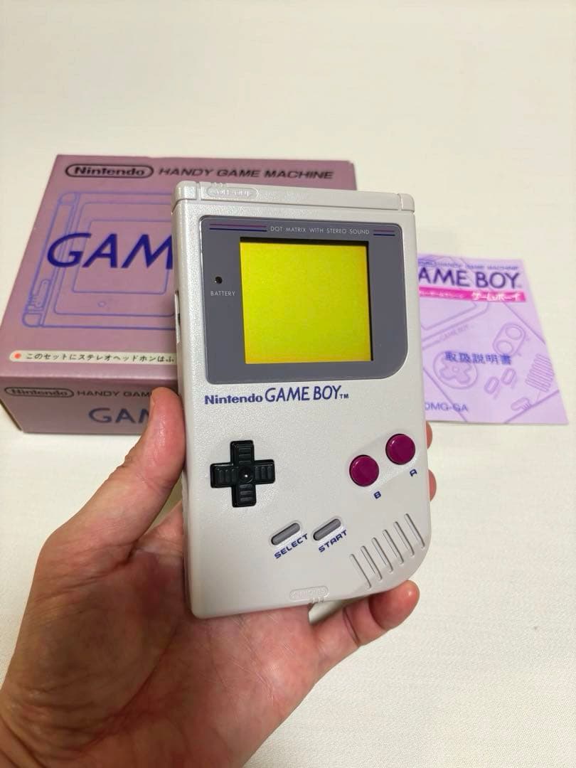 本体未使用　ゲームボーイ本体とゲームソフト4本セット