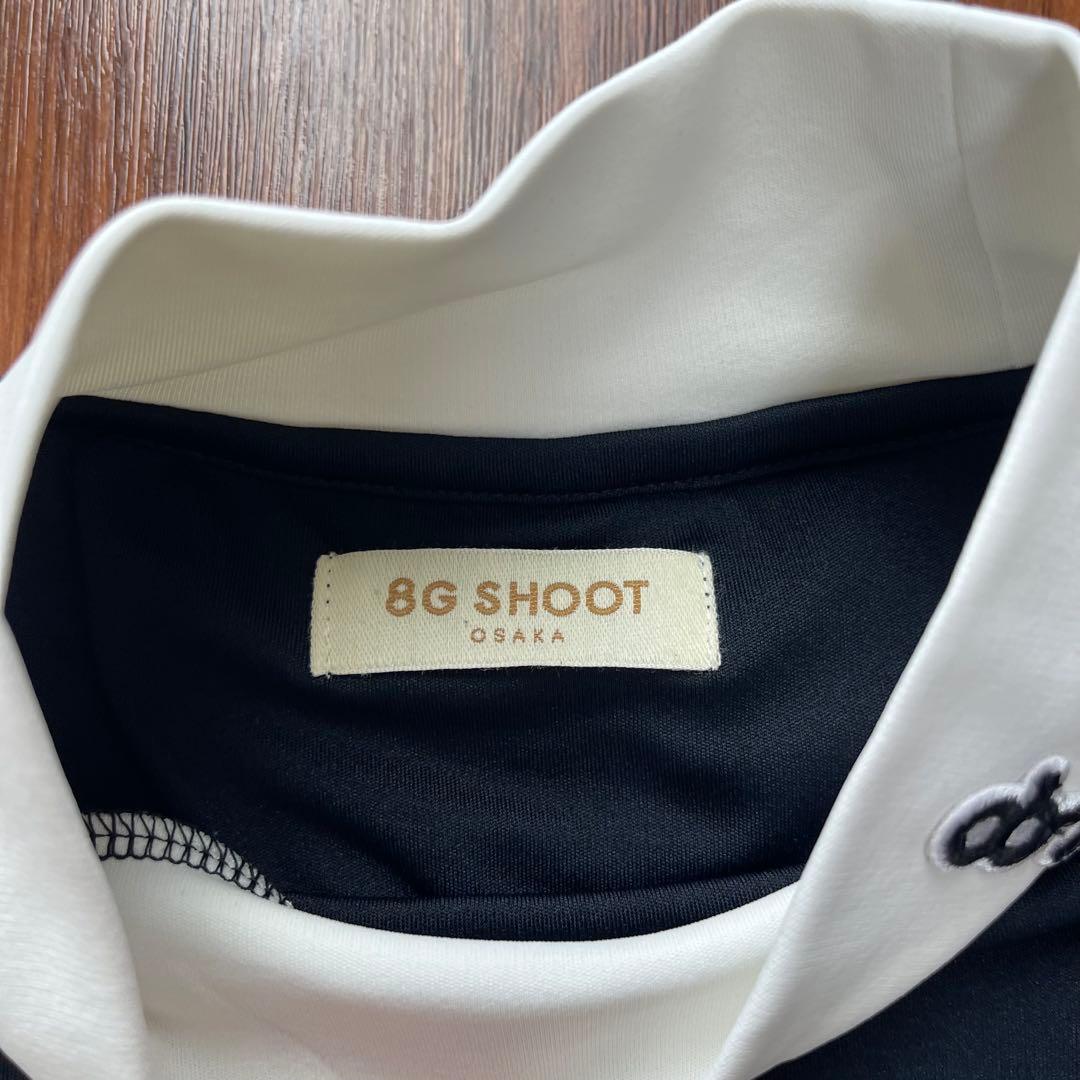 【極美品】8G SHOOT エイジシュート モックネック シャツ 黒 L