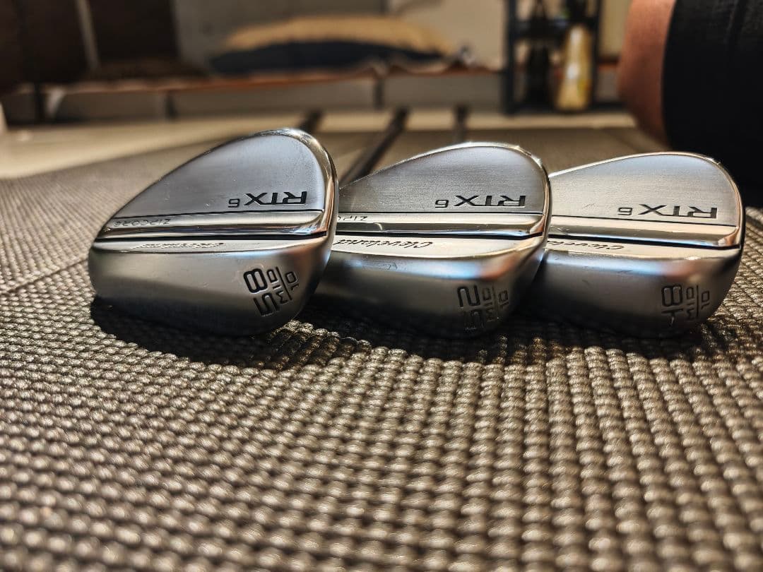 クリーブランド　RTX6　ジップコア　48° 52°　58°　セット