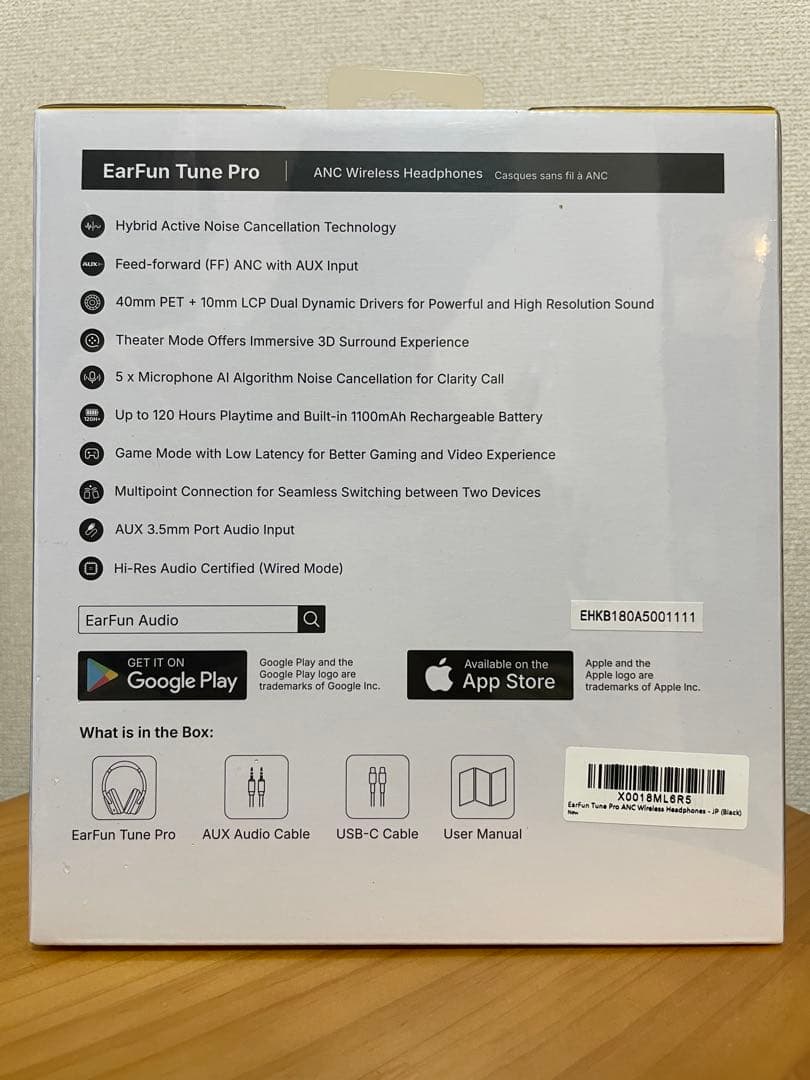 あ　￼EarFun Tune Pro 新品未開封