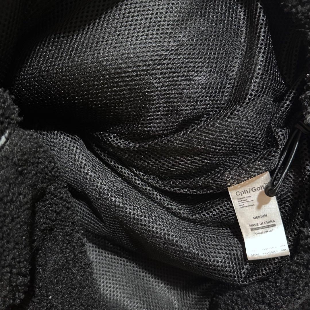 Cph/Golf ボア　黒トレーナー　メンズ M 美品