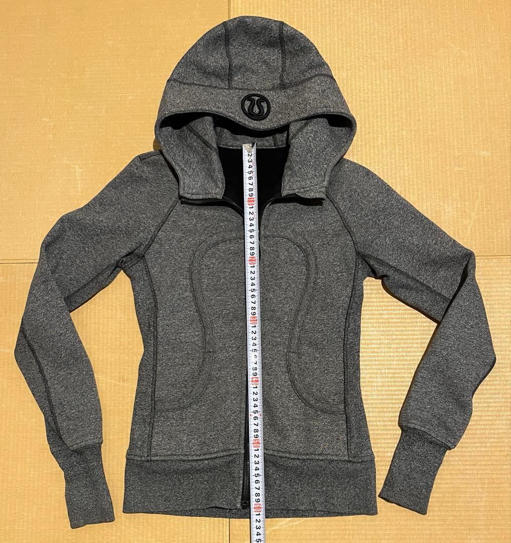 Lululemon Scubaフード付き ジップアップパーカー 4 S相当