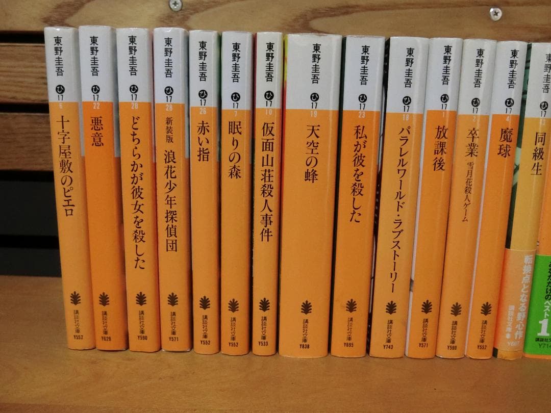 東野圭吾の小説　６１冊セット