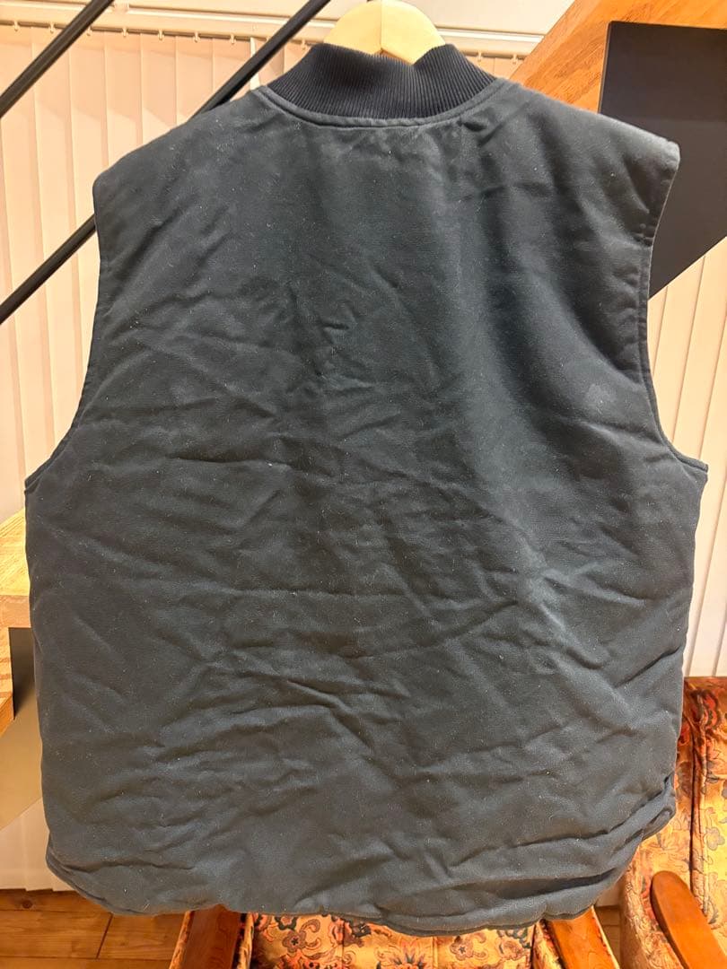 Carhartt ブラック ダウンベスト 2XL