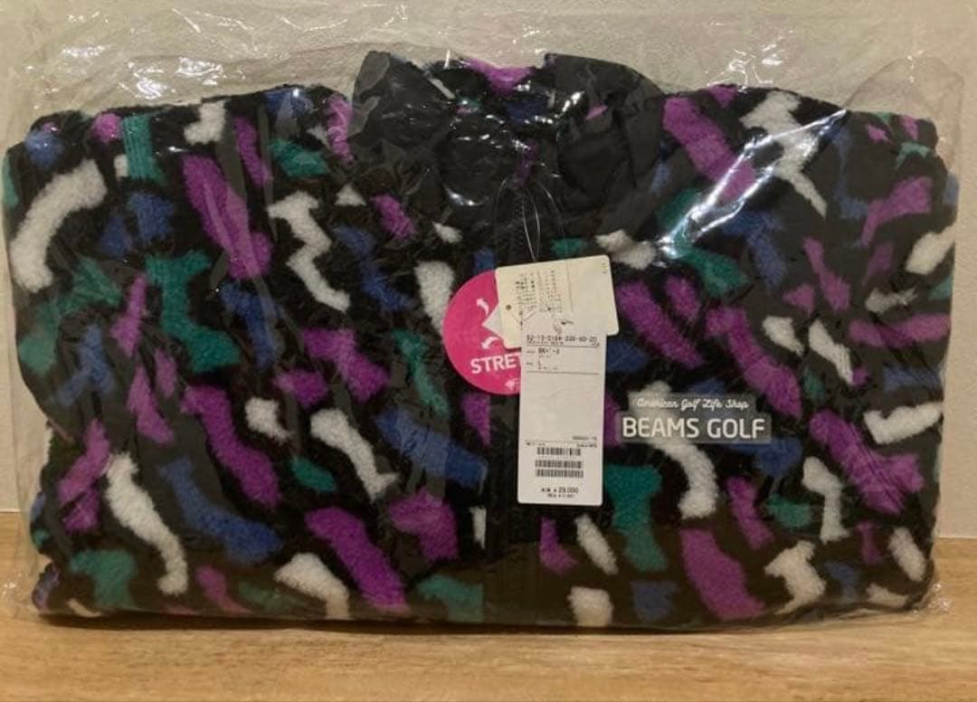 完売！極暖 新品 BEAMS GOLF メンフィス フリース ブルゾン