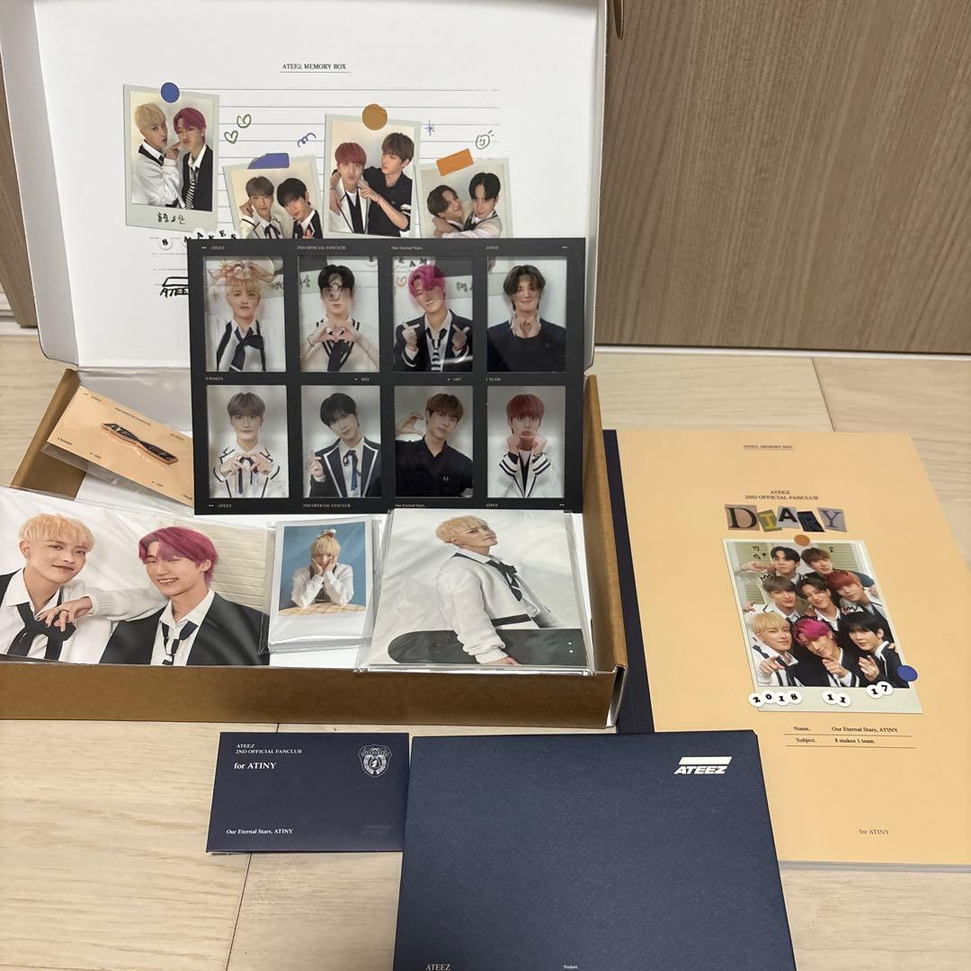 ateez 本国fc2期　welcome kit ウェルカムキット