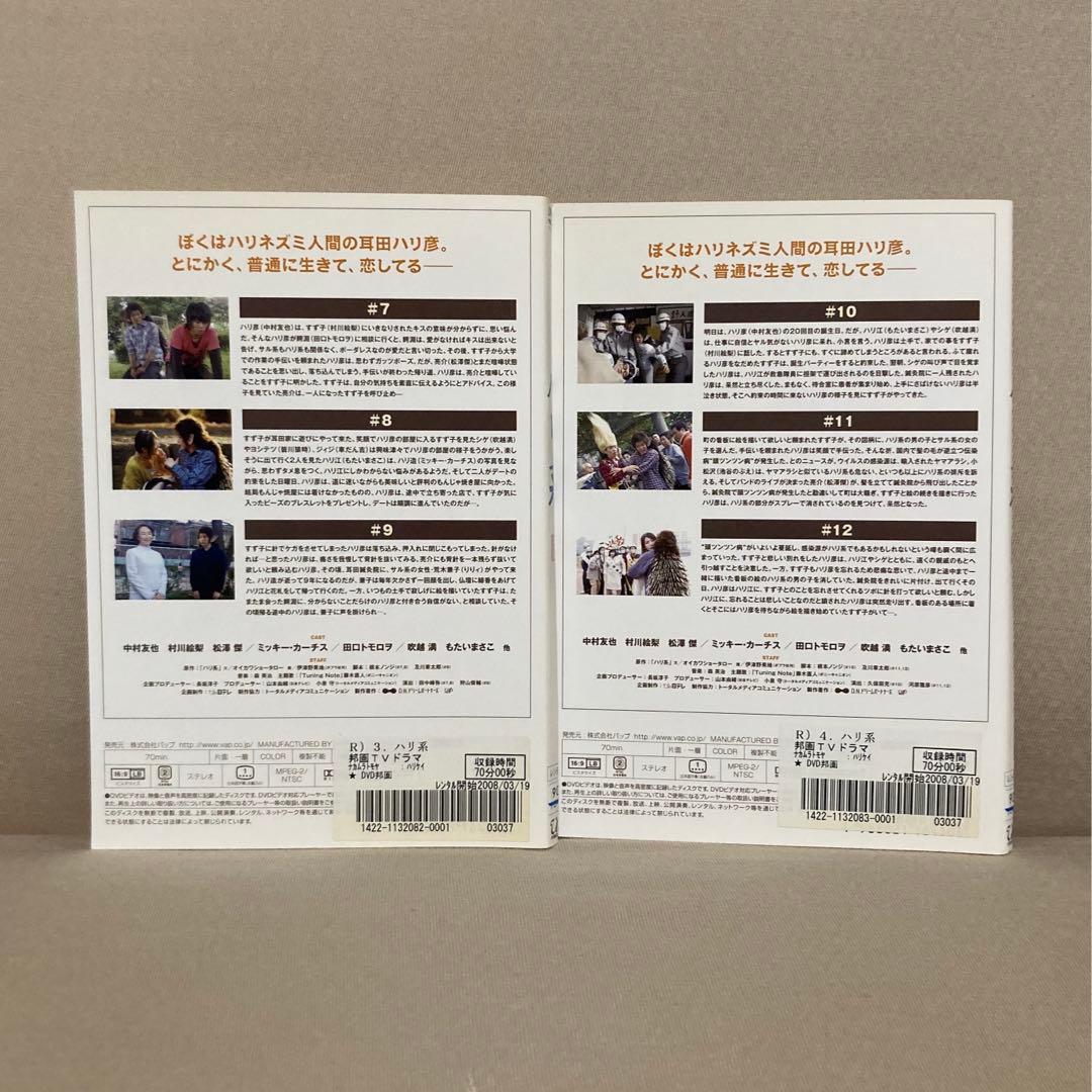 ドラマ　ハリ系 レンタル落ちDVD 中村倫也
