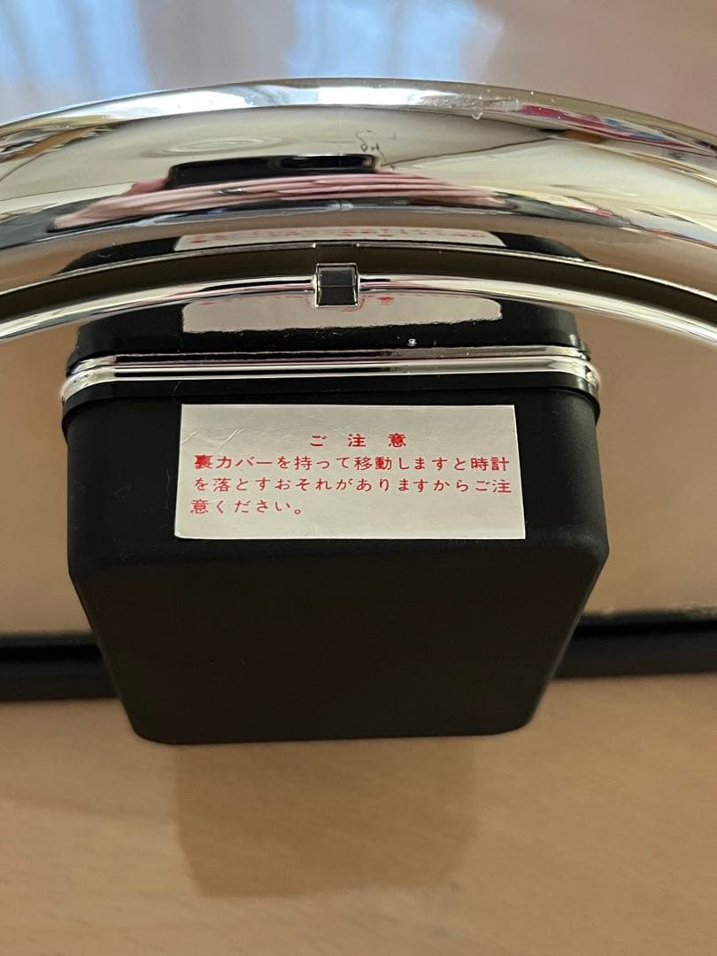 シチズン エスコンN ポストモダン デスククロック 置時計 4RG877 中古品