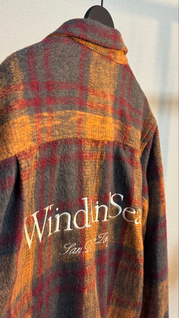 ジャケット・アウター SHAGGY PLAID CPO SHIRT JACKET / AMBER