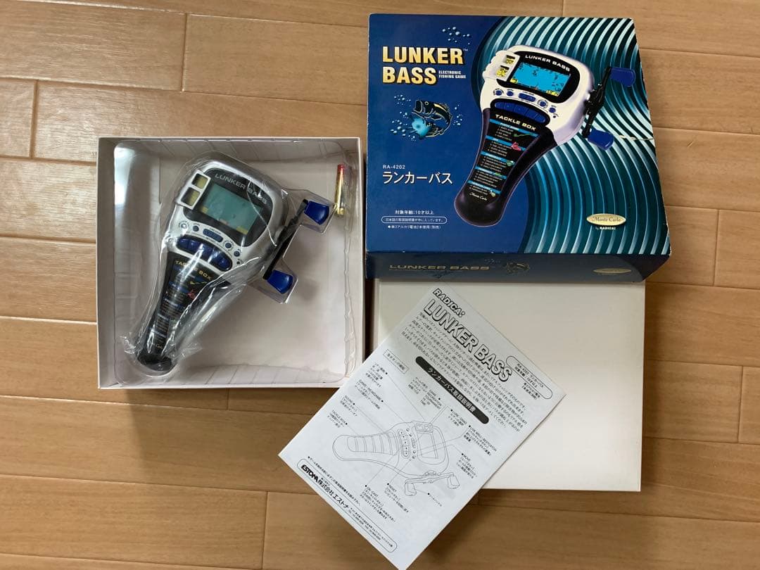 超激レア LUNKER BASS 釣魚遊戲機 完動品 MINT 90s 00s