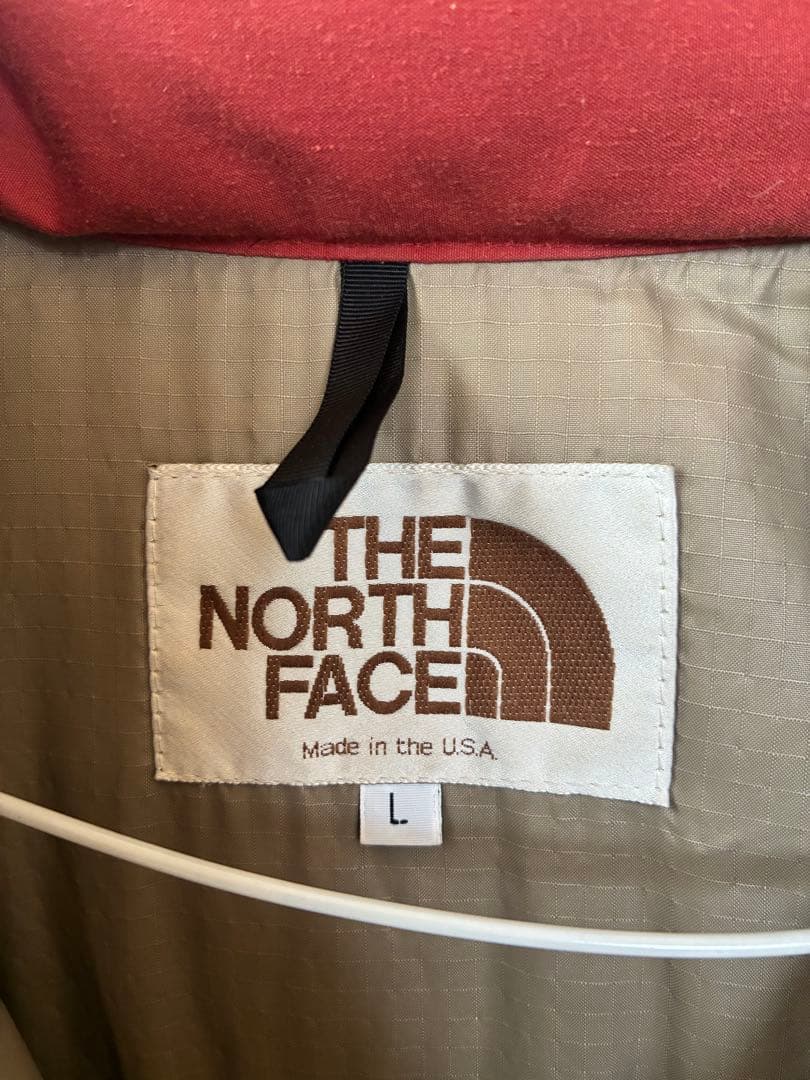 North face 茶タグ復刻90s