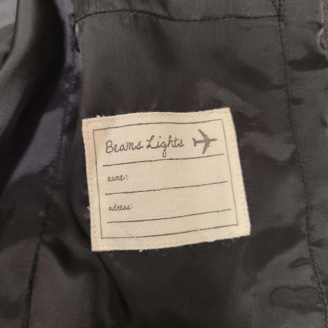 BEAMS LIGHTS シープレザー ダブルライダースジャケット 黒 Lサイズ