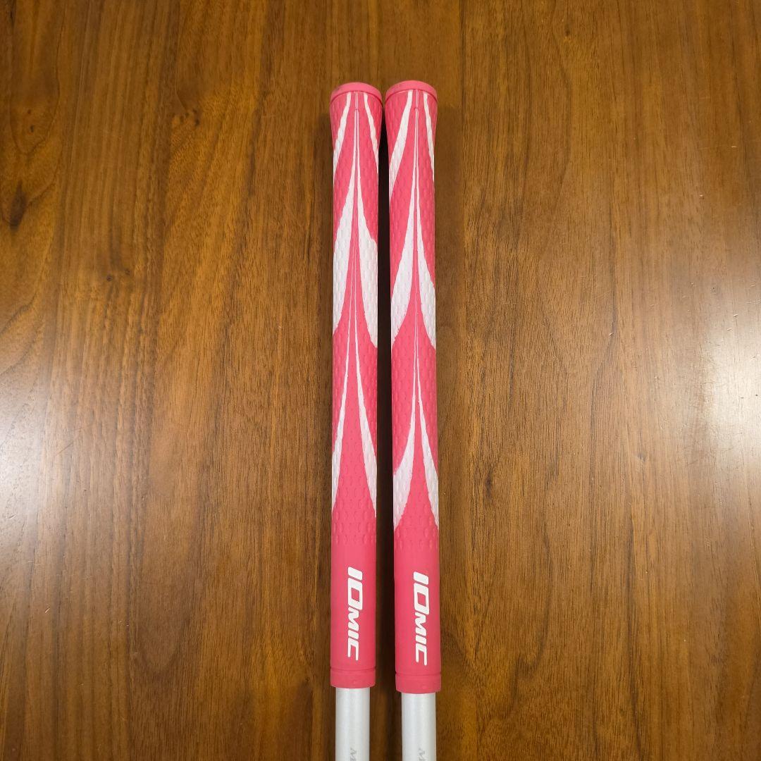 【レディース】ゼクシオ7 5番.6番アイアン フレックスA ピンクカラー