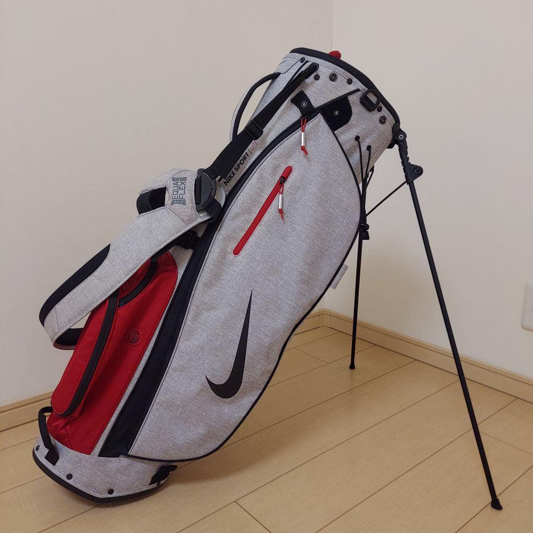 NIKE ナイキ キャディバック 軽量 スタンド ライトグレー ★未使用品