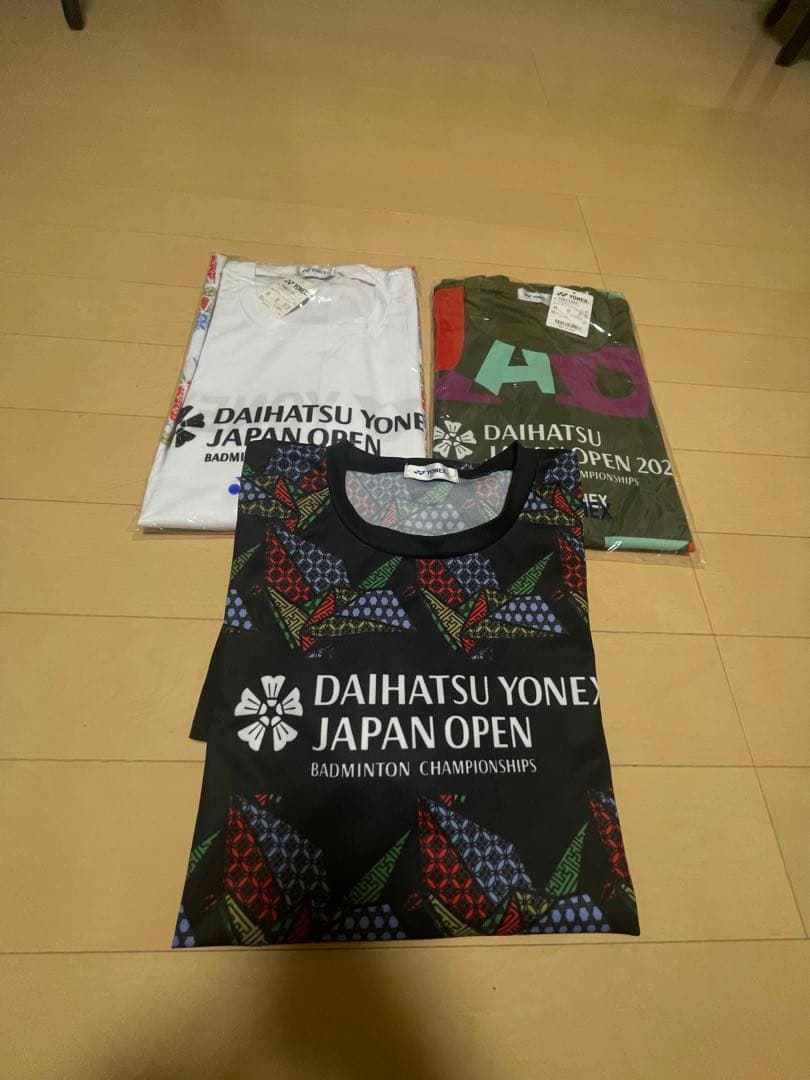 YONEX DAIHATSU ジャパンオープン2022.2023シャツOサイズ