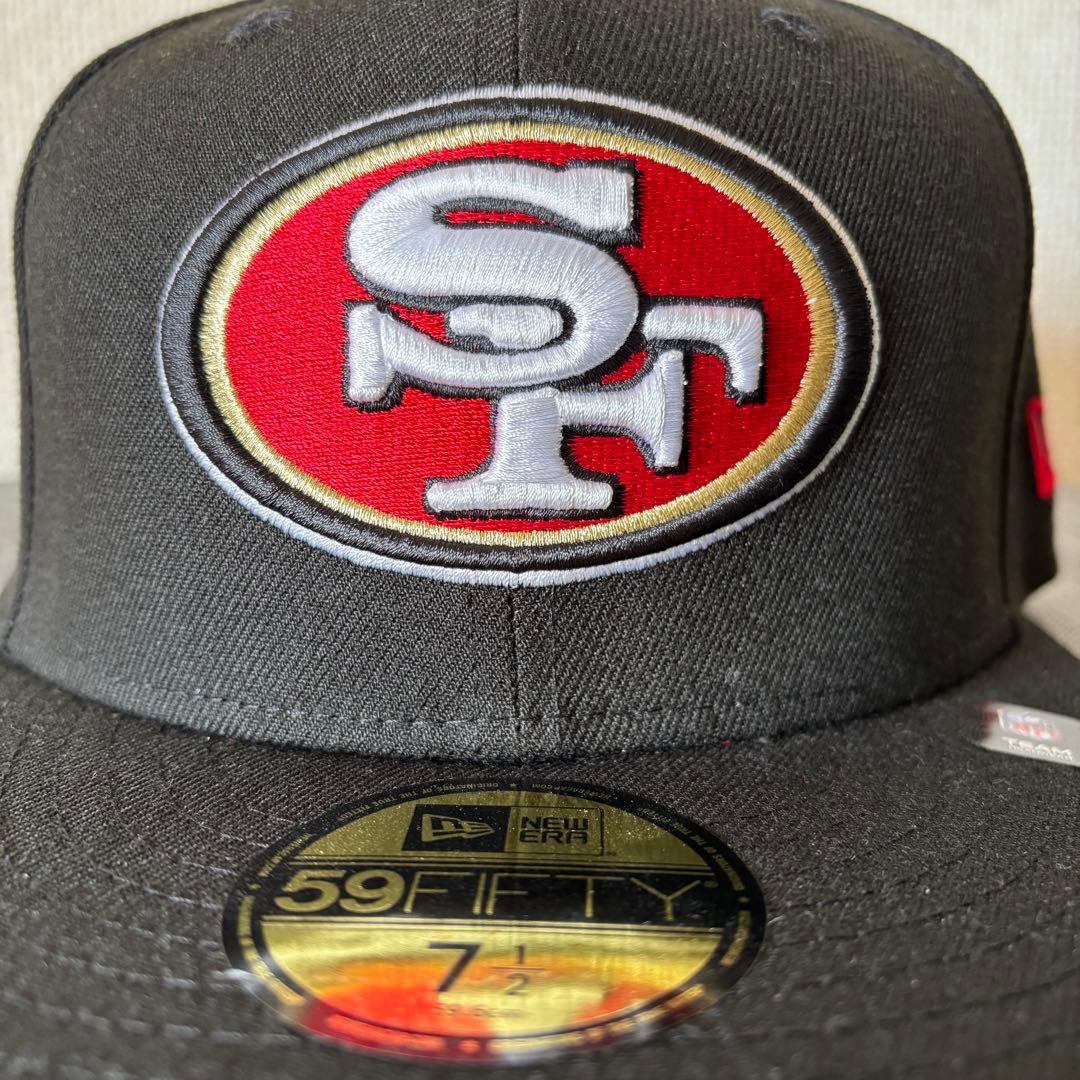 【海外限定】ニューエラ 59FIFTY サンフランシスコ49ers ブラック