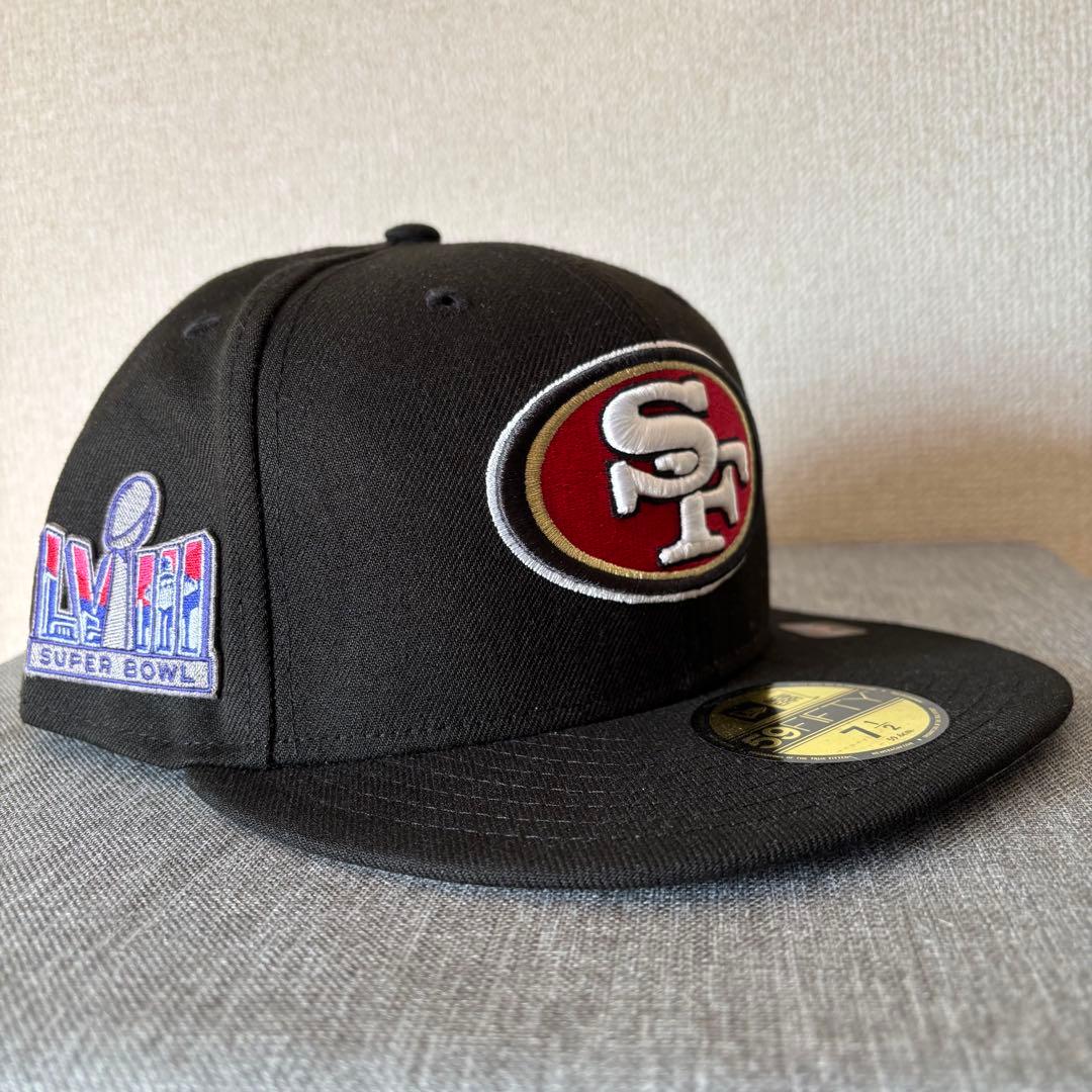 【海外限定】ニューエラ 59FIFTY サンフランシスコ49ers ブラック