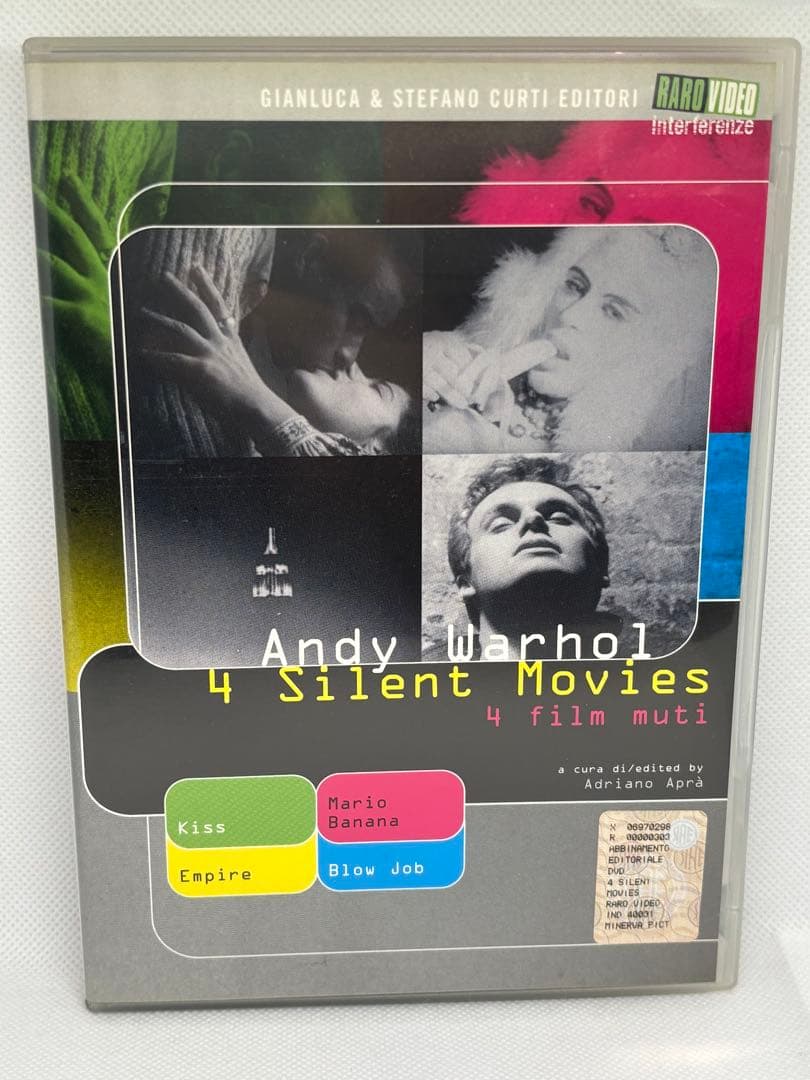 ① DVD アンディー・ウォーホル 4つのサイレント映画